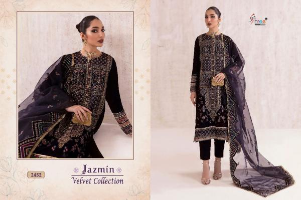 Shree Jazmin Velvet Designer Collection Pakistani Salwar Suits